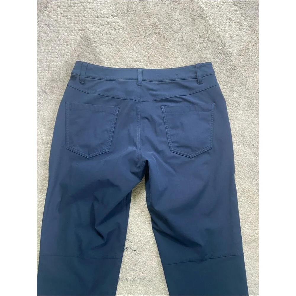 Men's Lululemon ABC 5 pocket Pants Navy Warpstreme